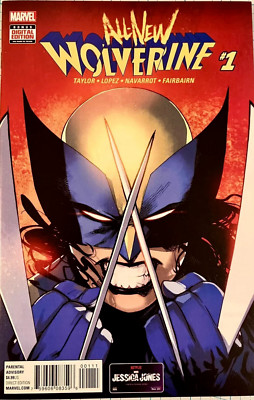 ALL NEW WOLVERINE #1 MAIN COVER 2016  MARVEL LARUA KINNEY X-23 122024