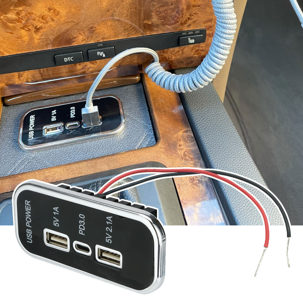 Prise Etanche 12v Prise Étanche 12V Cliff Top, 18W PD Type-C Prise Etanche 12v Prise Étanche 12V Cliff Top, 18W PD Type-C