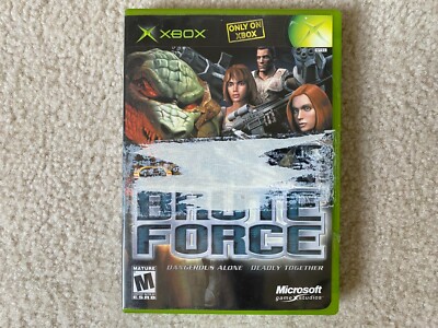 Brute Force Xbox Complete CIB Original Microsoft 