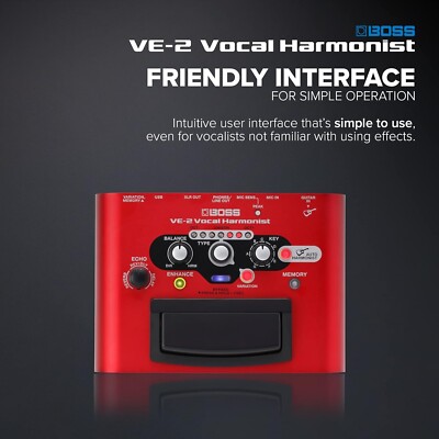 BOSS VE-2 Vocal Harmonist JAPAN NEW | eBay