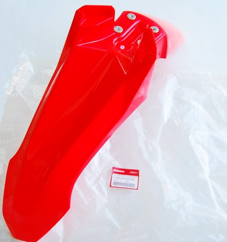 CRF250L /M FENDER FRONT RED MUDGUARD 12-20 HONDA 61200-KZZ-900ZB OEM AIRMAIL - Picture 2 of 11