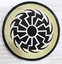 WOODEN Sheild NEW Medieval Roman Viking Round Wooden Shield
