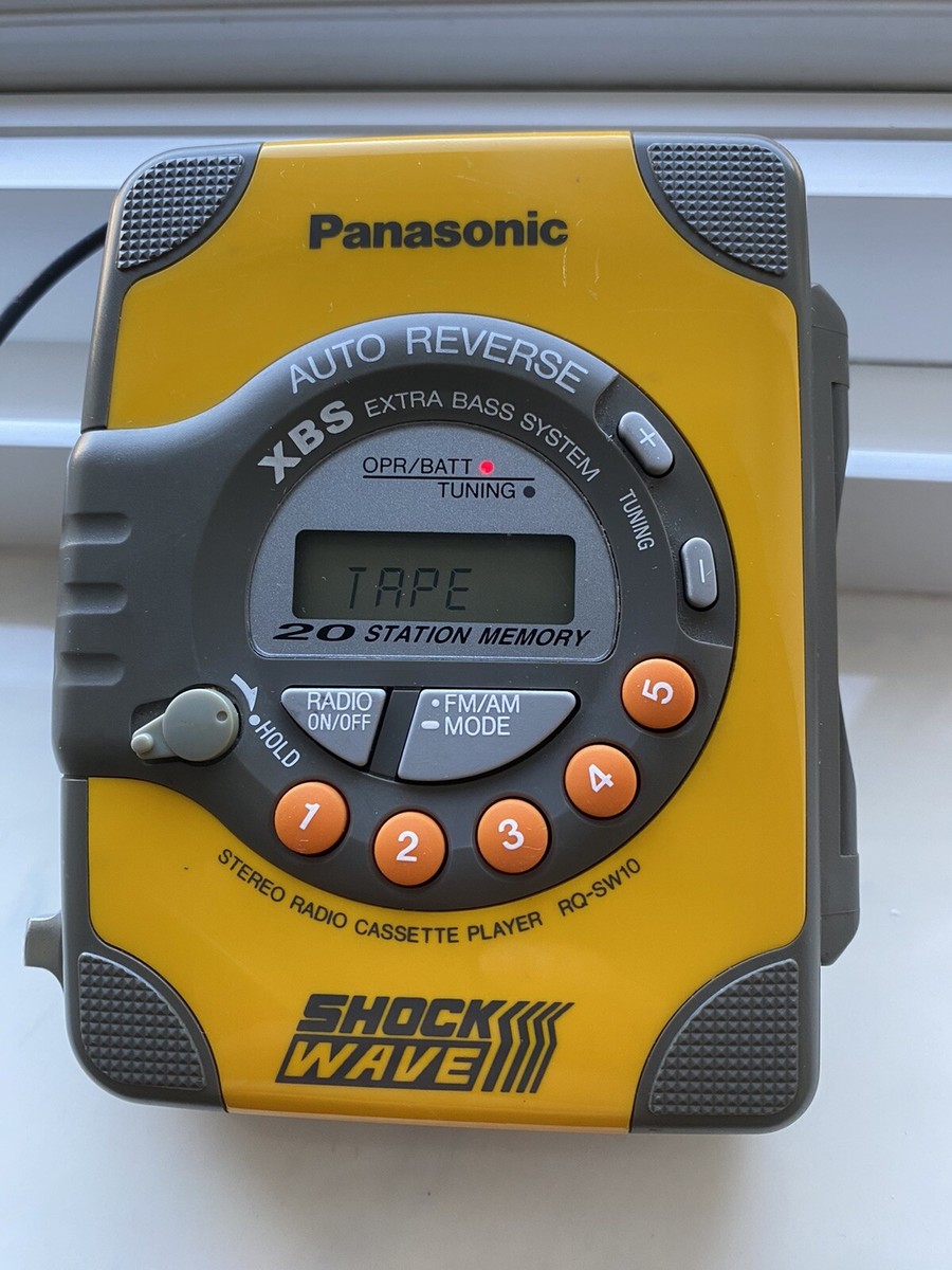 [メンテ完動品]パナソニックショックウェーブ　shockwave RQ-SW10 メンテ完動品]パナソニックショックウェーブ shockwave RQ-SW10