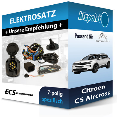 Für Citroen C5 Aircross 11.2018-jetzt ECS E-Satz 7polig fahrzeugspezifisch NEU