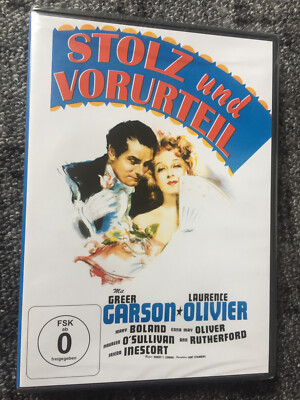 STOLZ UND VORURTEIL (1940 ) Laurence Olivier, Greer Garson - DEUTSCHE DVD - NEU
