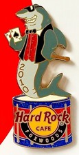 Tarjeta 2010 Hard Rock Café Foxwoods Tiburón Casino Poker Tambor Le Pin