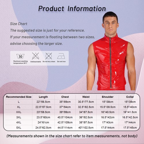 Mens Faux Leather Trench Coat Steampunk Long Sleeve Full Zipper Jacket Overcoat - Picture 84 of 84