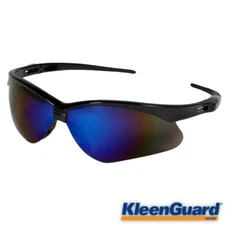 Kleenguard 14481 Jackson Nemesis Black Frame Blue Lens Safety Glasses