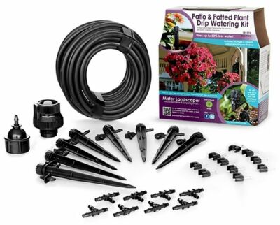 Mister Landscaper Patio and Potted Plant Easy Watering Kit MLK-PWK