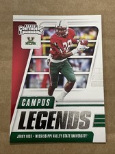 2021 Panini Contenders Draft Picks Jerry Rice #10 Campus Legends