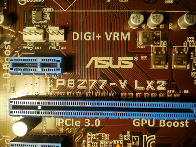 ASUS P8Z77-V LX2 Motherboard Socket LGA 1155 DDR3 Intel Z77 + CPU