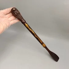 Red copper gilded old birthday star shoe puller