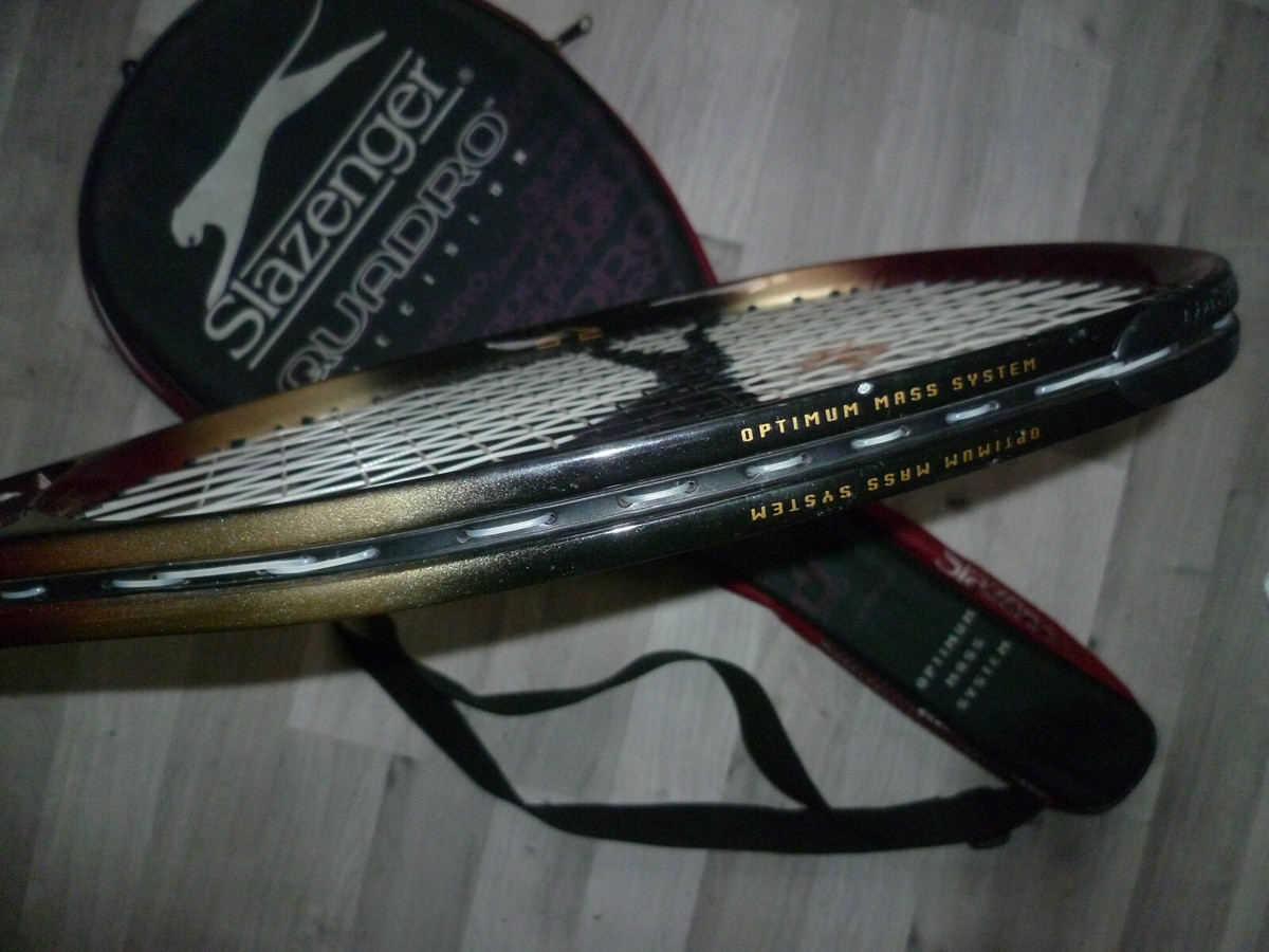 RAQUETTE TENNIS SLAZENGER QUADRO PLUS MANCHE 3 4 3/8