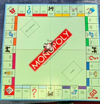 JEU DE SOCIÉTÉ Monopoly Vintage En Francs Parker complet livraison