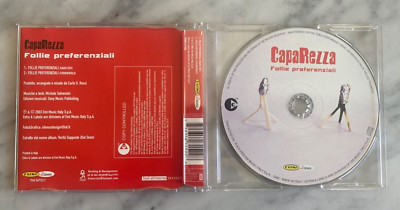 CD CAPAREZZA ''VORZUGSWAHNSINN'' ABKÜRZUNG CD F.C. SELTENES PROMO RADIO ITALIEN 2003