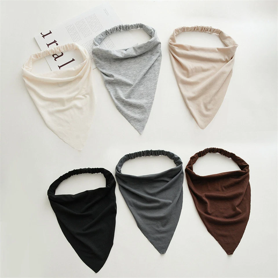 Mujeres Boho Bandana Bandana Banda para el Cabello Bufanda Prendas para la Cabeza De Colección Triángulo Bufanda Corbata para el Cabello Foto 4 de 4