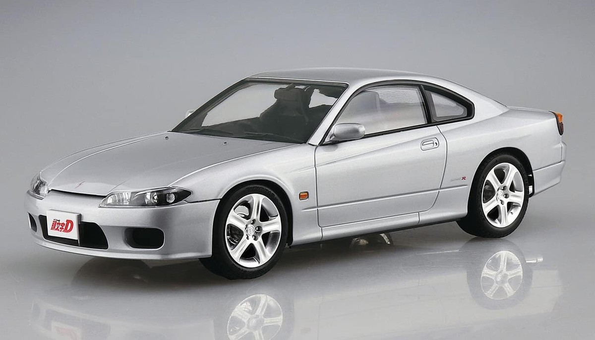 AOSHIMA 1/24 TOKYO TWO S15 SILVIA Initial D No.19 Plastic Model