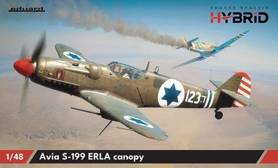 1/48 Czechoslovak Avia S-199 Single Engine Fighter with Erla Canopy