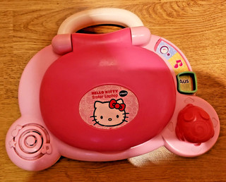 HELLO KITTY vtech Erster Laptop für Kleinkinder von 2012 BILDER ANSEHEN