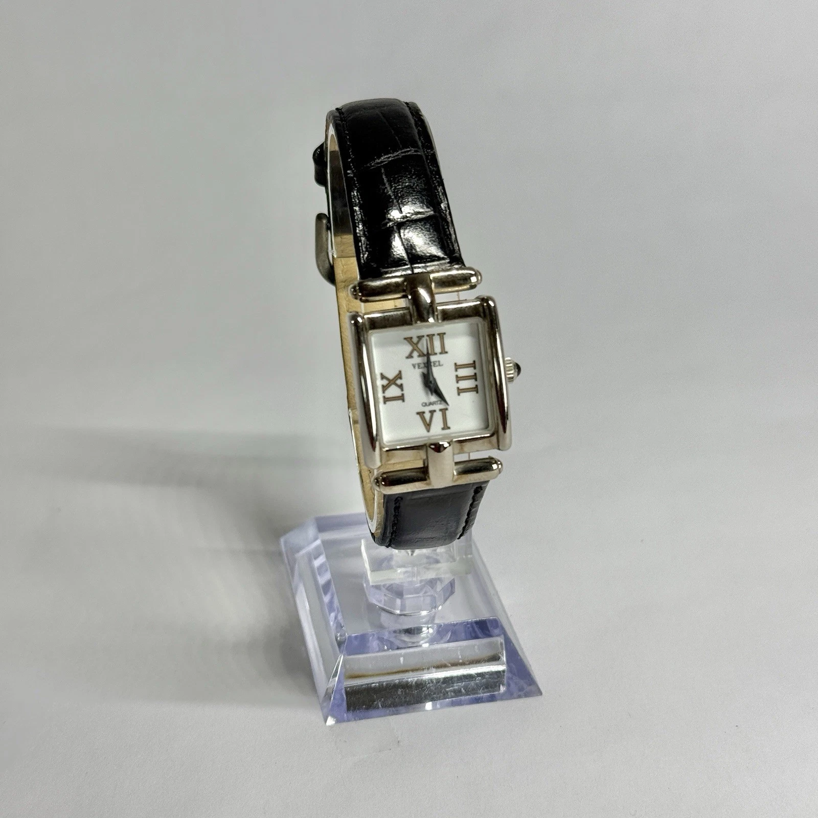 VEXCEL Japan Analog Quartz Silver Tone Women Vintage Watch W666 *WORKING