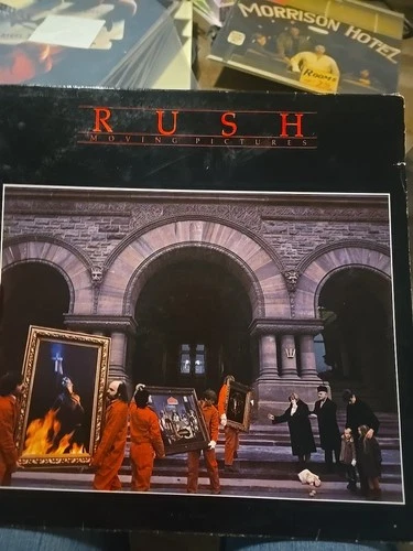 Rush Moving Pictures Vintage Vinyl LP 1981 Mercury Record SRM-1-4013