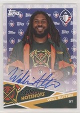 2019 Topps Alliance of American Football Auto Will Sutton #AU-WS Auto 0a3