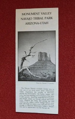 Monument Valley Navajo Tribal Park, Flyer 1989