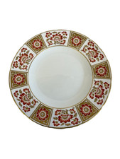 Royal Crown Derby Red Derby Panel Pattern 10.5 Inch Dinner Plate 2nd Quality