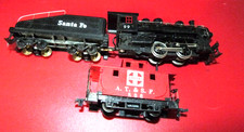 HO Mantua 0-4-0 Santa Fe 99 with Bobber Caboose