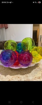 50 x befüllbare Kugeln Kunststoffkugeln Ostern Geburtstage Hochzeit Gastgeschenk Weihnachten