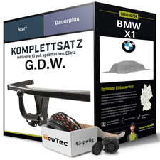 F�r BMW X1 Typ U11 Anh�ngerkupplung starr +eSatz 13pol 07.2022-jetzt Set NEU