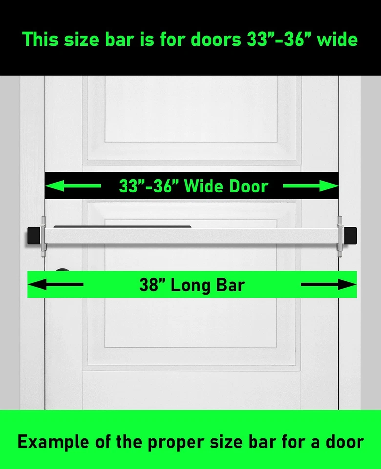 Защитная планка двери Doorricade для открывающихся внутрь дверей. Стойкость к ударам. - Изображение 4 из 4