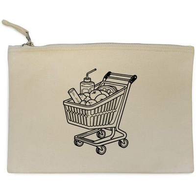 Canvas Clutch / Zubehörkoffer ''Full Shopping Cart'' (CL00050041)