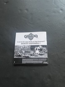 evolution 2 far off promise dreamcast Manual only French