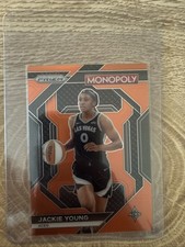 2024 Panini Prizm Monopoly WNBA - 047/124 Jackie Young #WNBA15 Orange Prizm