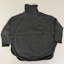 The North Face Women s XL Black Fleece Lined Pullover Mock Neck Sweatshirt