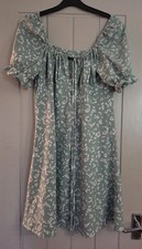 Abstract Print Mini Dress/Size  12