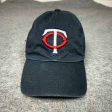 Minnesota Twins Hat Cap Strap Back OSFA Navy Blue MLB Baseball Mens Dad 47