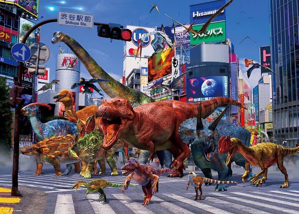 ジグソーパズル Nissy10thAnniversary SPECIALJIGSAWPUZZLE 60-Piece Foil Puzzle - Dazzling Dinosaurs – Crocodile Creek