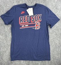 Nike Boston Red Sox Cooperstown Collection Est. 1901 Navy T-Shirt- Medium