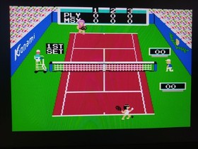 Original Konami's Tennis MSX Sports Game 1984 (Cartridge Only) TESTED *USA*