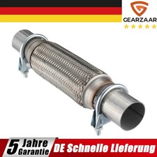 Flexrohr Auspuff 45 x 200 / 320 mm Geeignet für Audi Edelstahl Satz 1x Universal