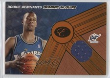 2007 Bowman Elevation Rookie Remnants Numbered to 29 15/29 Dominic McGuire 05fy