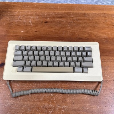 Apple Keyboard and Cable for Macintosh 128k 512k Mac Plus RARE Vintage M0110