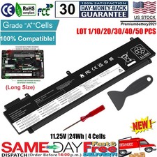 LOT 24Wh Battery 00HW022 For Lenovo ThinkPad T460s T470s SB10F46460 00HW023 NEW