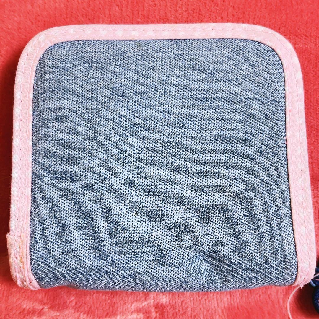 Sanrio Hello Kitty Angel Denim Wallet 2005 Rare Overseas Limited