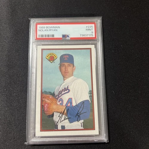 1989 Bowman Nolan Ryan #225 PSA 9 Mint