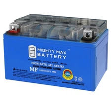 Mighty Max YTX7A-BS GEL 12V 6AH 105CCA Rechargeable SLA AGM Motorcycle Battery