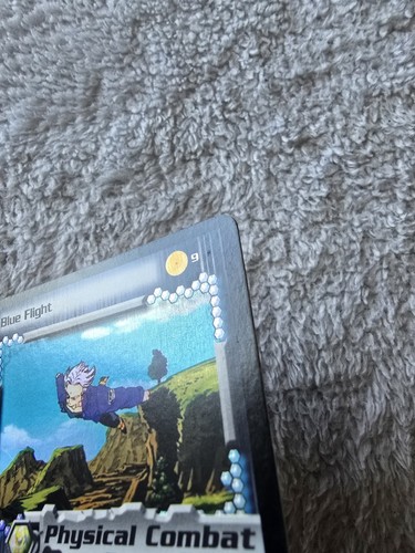 DBZ Dragon Ball Z FOIL Blue Flight 9 CCG Unlimited Cell Saga MP Score - Imagen 4 de 5