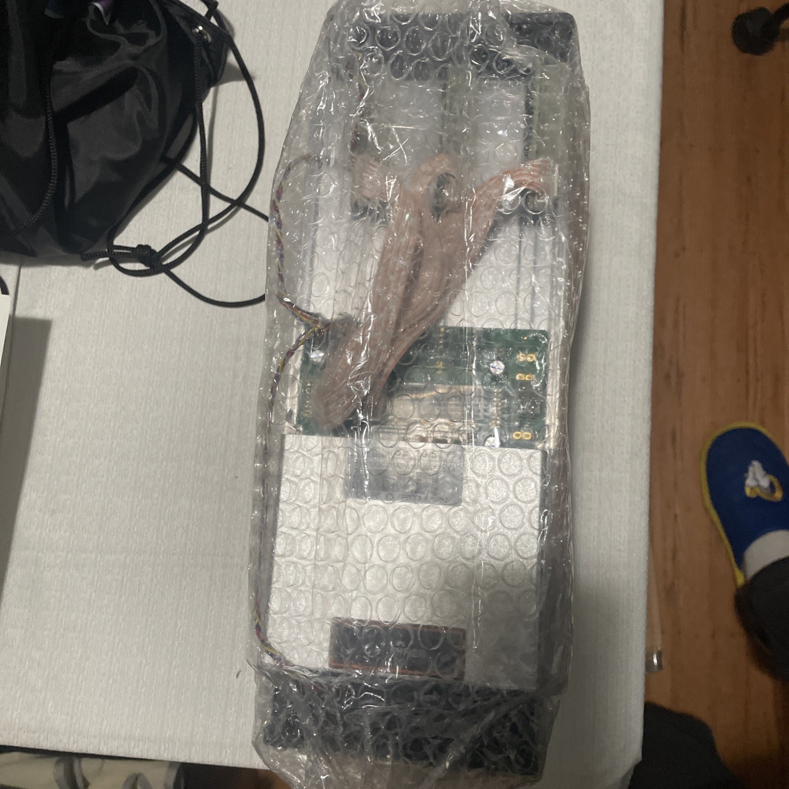 🟢 Antminer S9 13 or 14 TH/s, power supply, power cord, internet cable included thumbnail 6